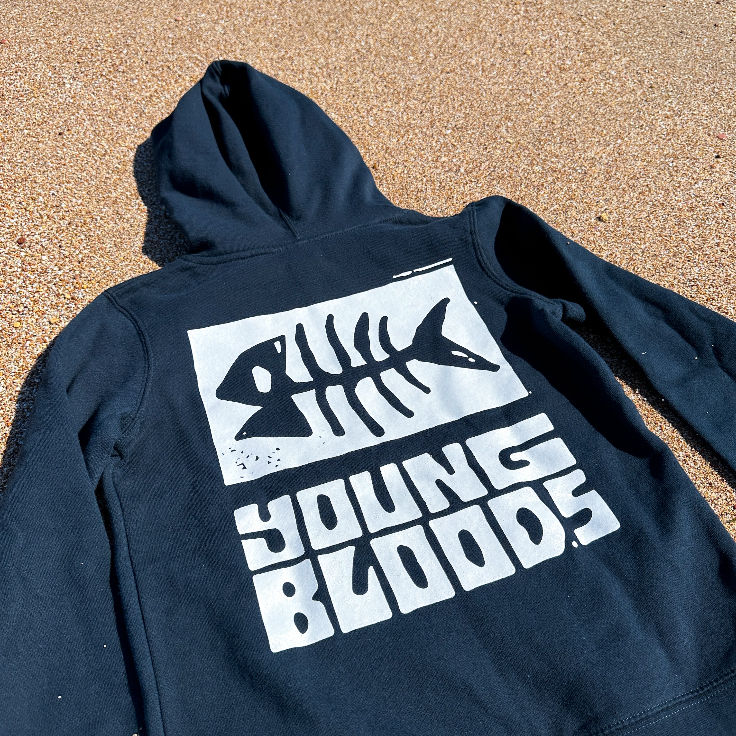 Groms Youngbloods Fishbone Logo Hoodie - Image 2