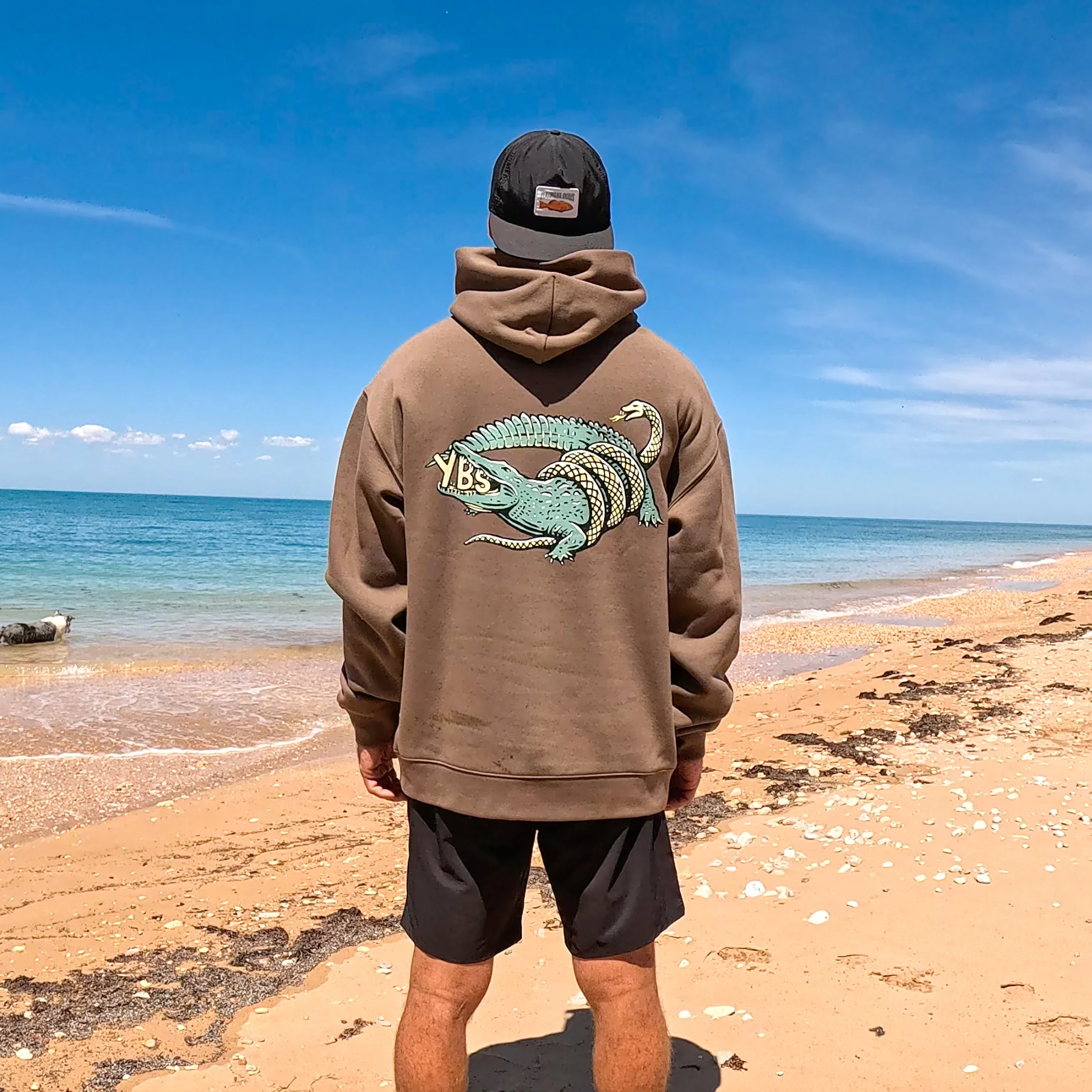 YBS Croc & Snake Hoodie