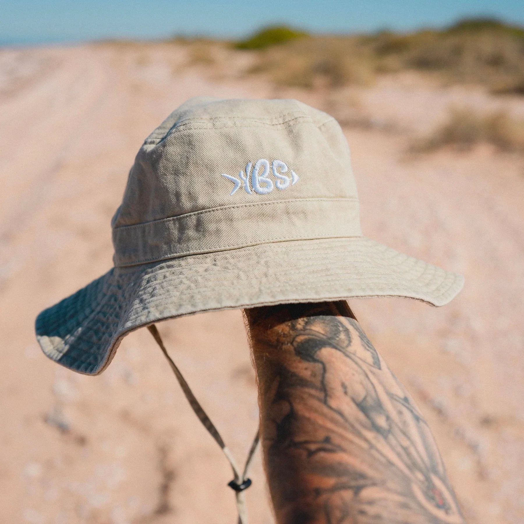 YBS Fish Logo Bucket Hat (Adult and Kids Sizes) - Image 6