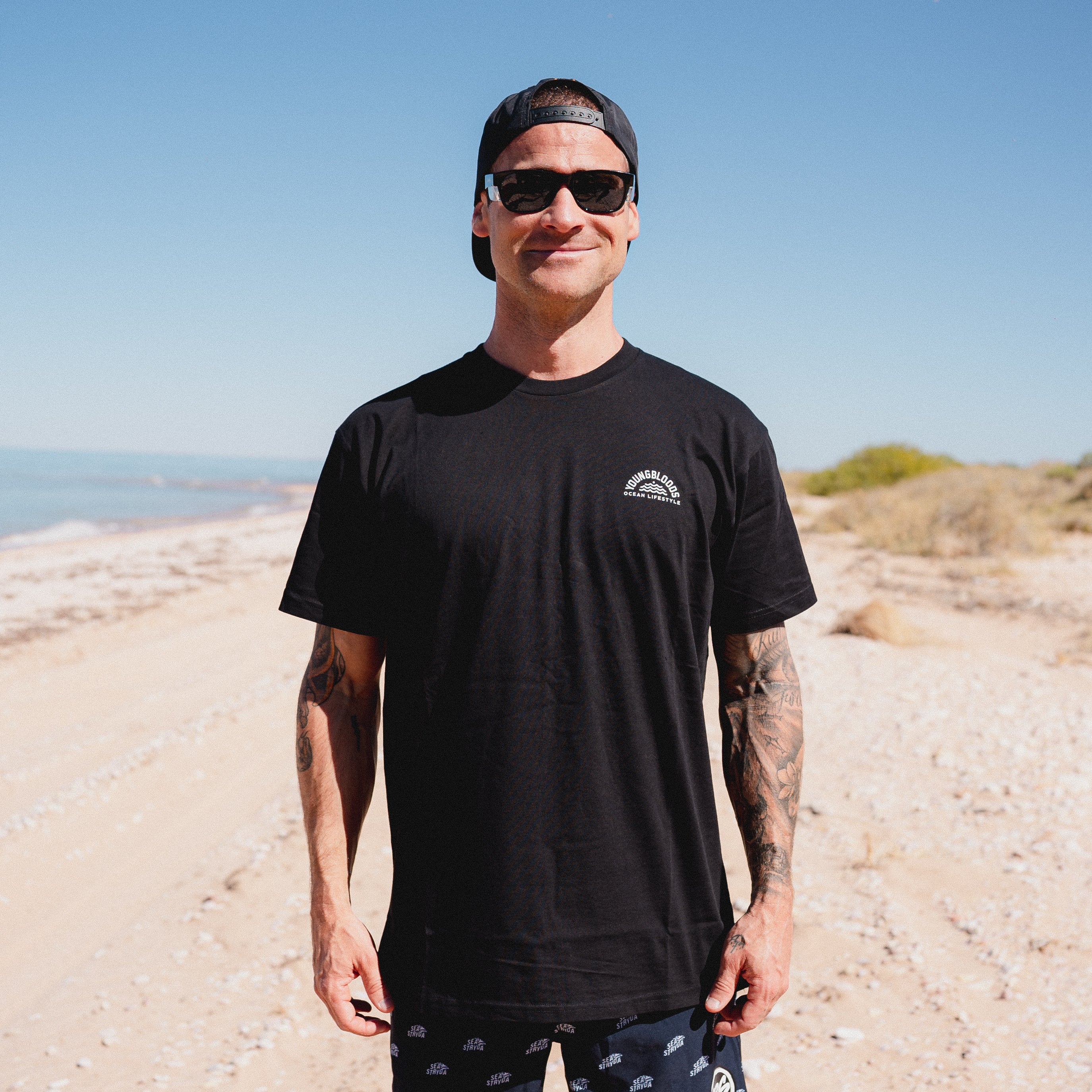YBS Sunset Logo Tee - Image 2